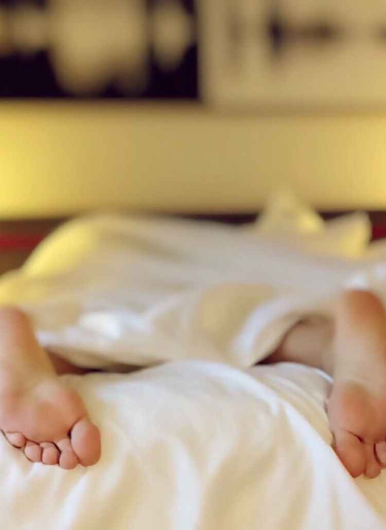 alone bed bedroom blur