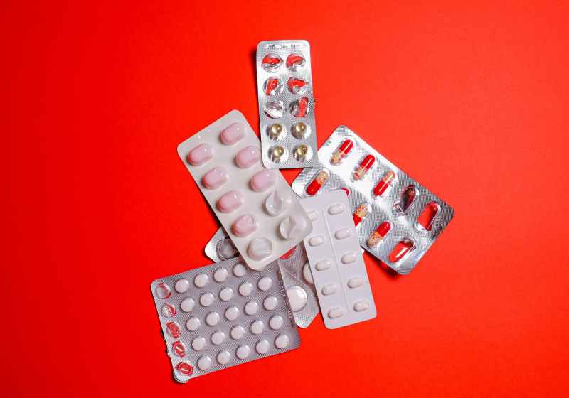 medicines in a blister pack