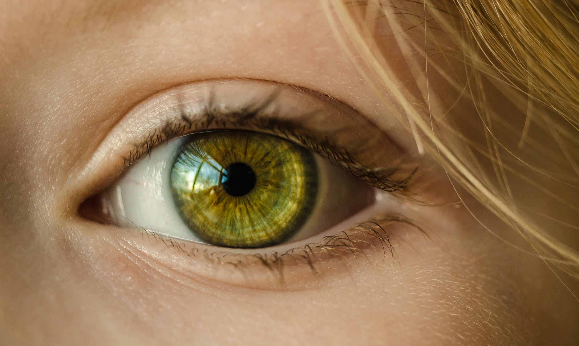 people face child eye