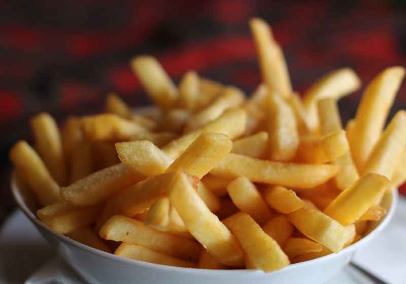 fried potatoes