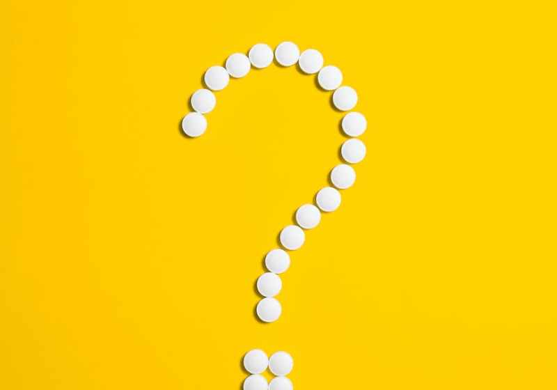 question mark on yellow background