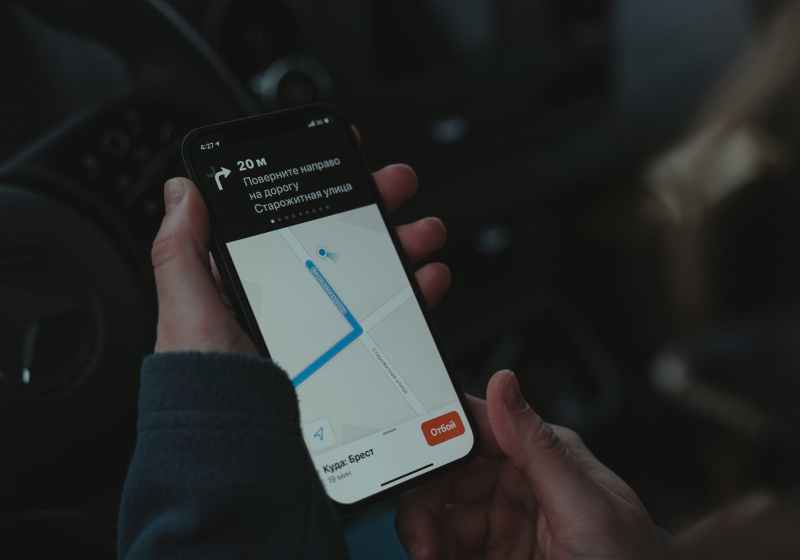person using black android smartphone