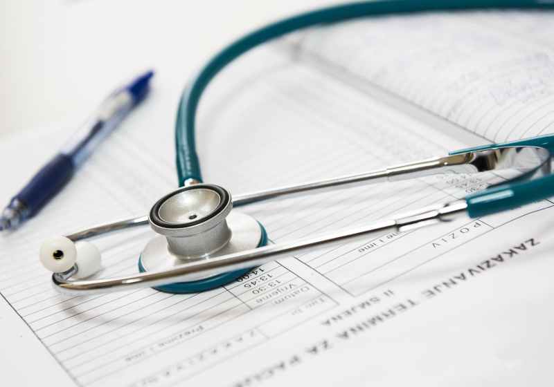 close up photo of a stethoscope