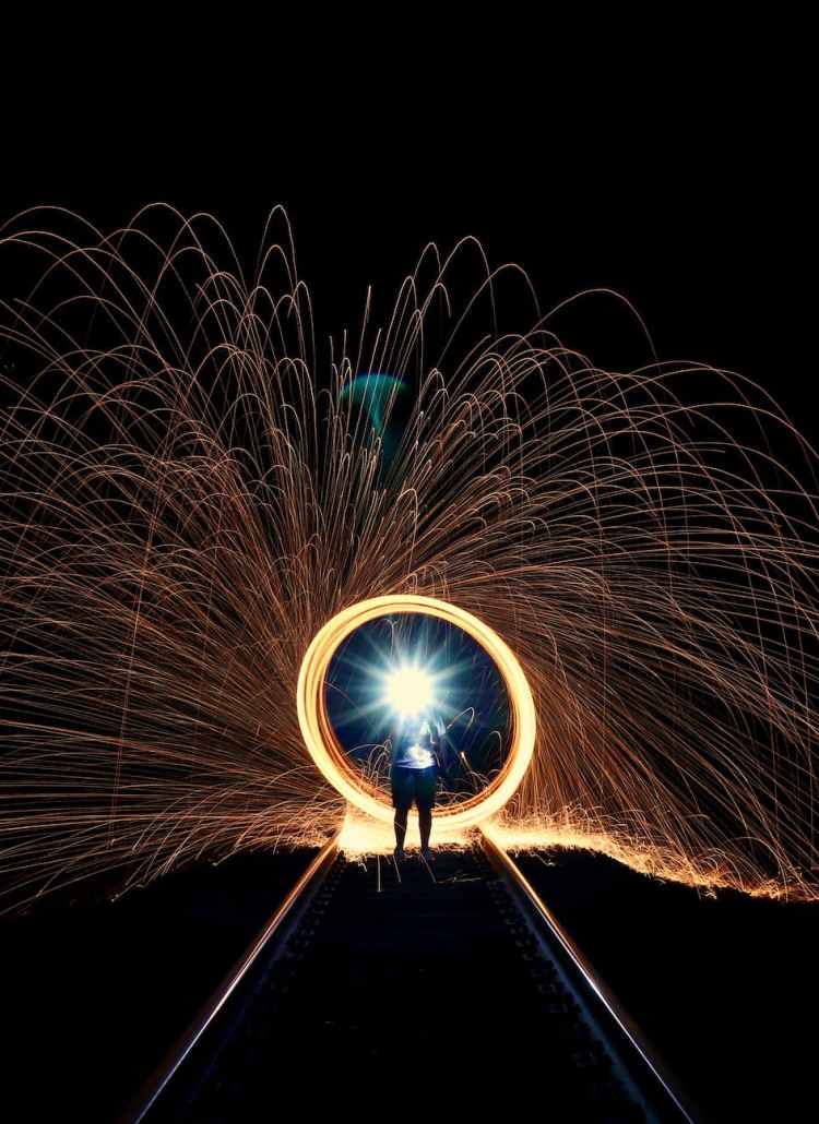 yellow spark
