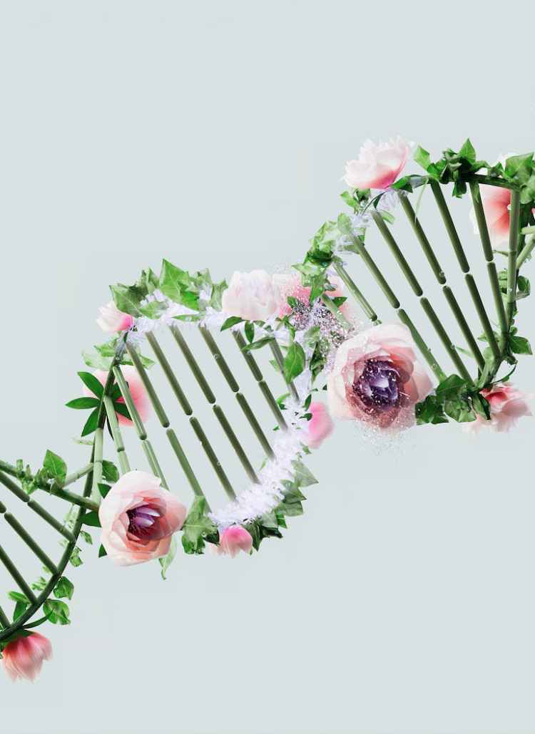 an artist s illustration of artificial intelligence ai this image depicts how ai could assist in genomic studies and its applications it was created by artist nidia dias as part of the